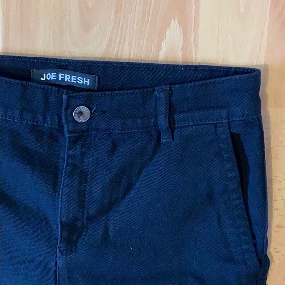 Black flared cropped jeans - Picture 2 of 3